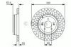 BOSCH 0 986 479 V23 Brake Disc